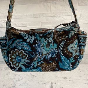 Vera Bradley small Java blue handbag